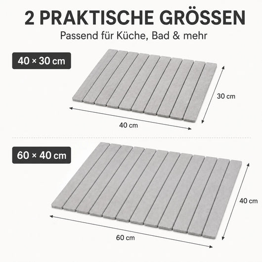 InstaDry Stein-Abtropfmatte