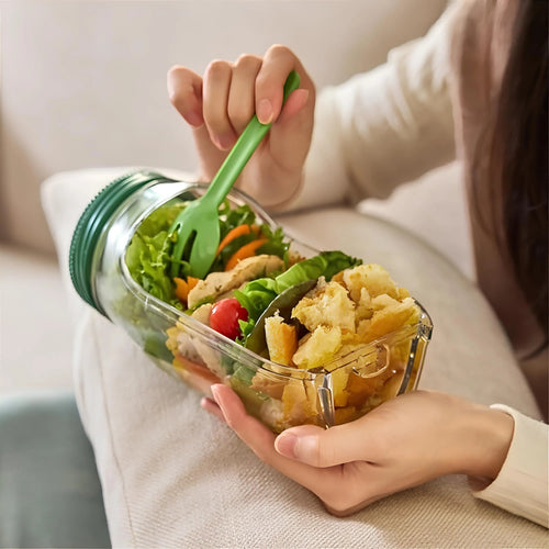 Salat-Shaker-Glas